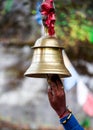 The bell is said to be the spiritual seat of Gods and Goddesses.